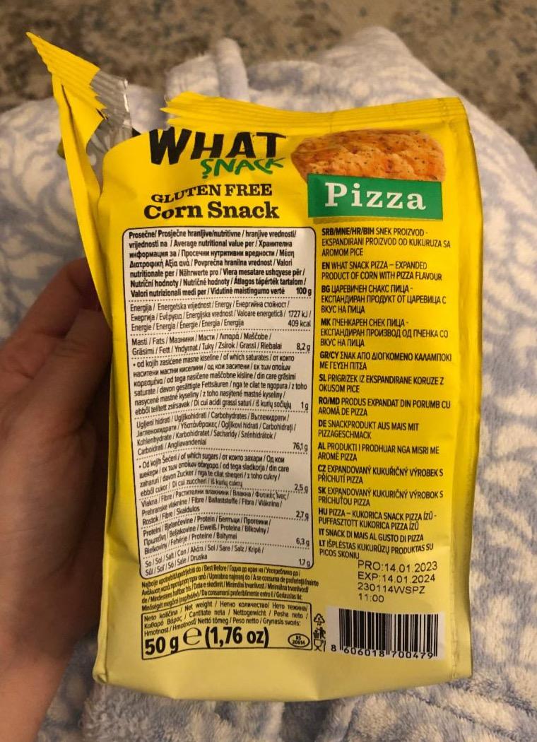 Képek - What corn snack Pizza