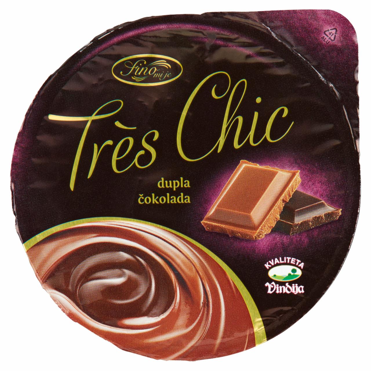 Képek - Trés Chic dupla csokoládés puding 200 g
