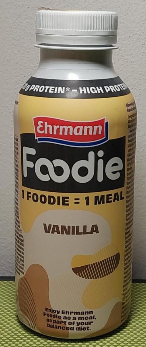 Képek - Ehrmann Foodie Vanilla UHT laktózmentes vanília ízű ital zsírszegény tejjel, édesítőszerekkel 400 ml