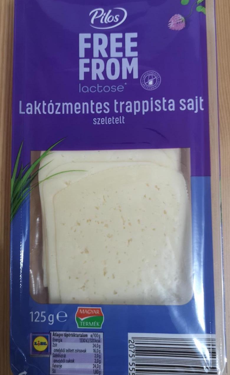 Képek - Laktózmentes trappista sajt Pilos Free From