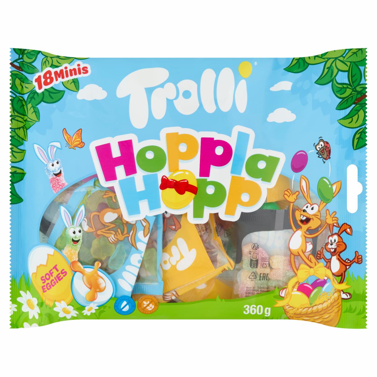 Képek - Trolli Hoppla Hopp gumicukorka 360 g