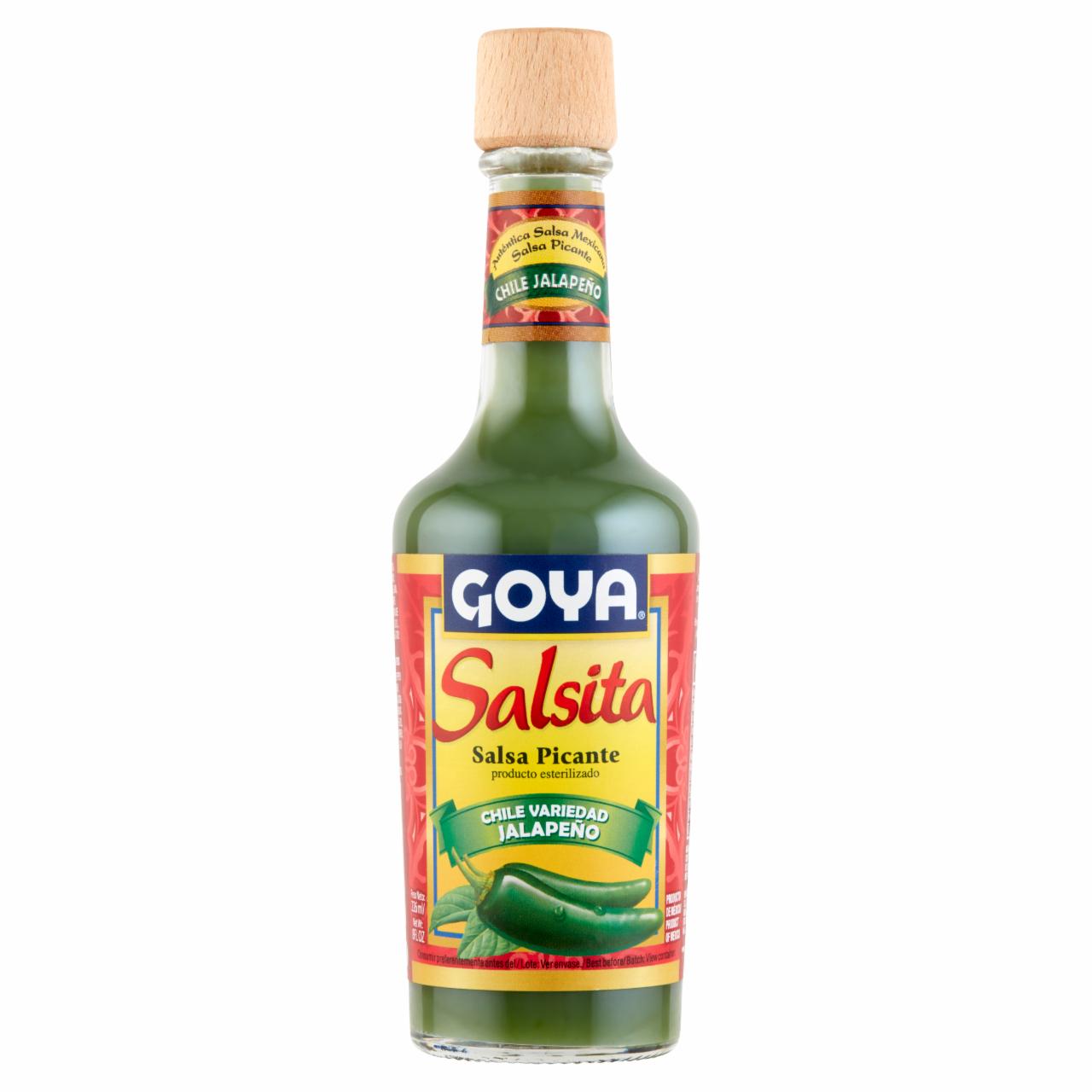 Képek - Goya fűszeres csípős szósz Jalapeño chill paprikából 226 ml