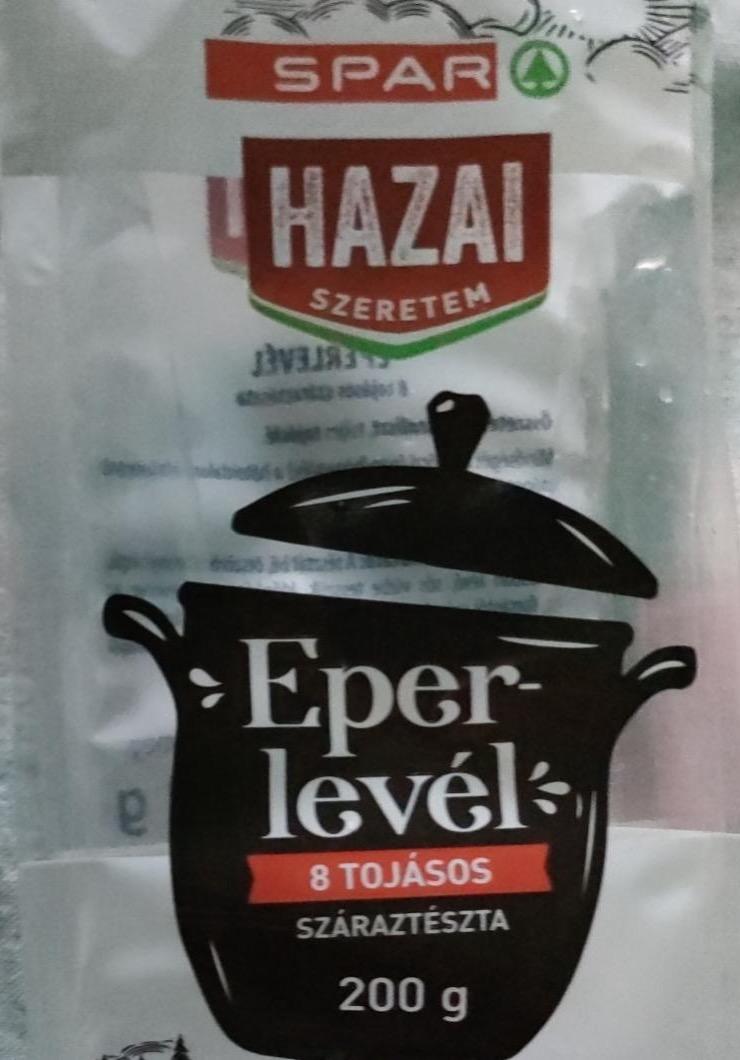 Képek - Hazai szeretem eperlevél 8 tojásos száraztészta Spar