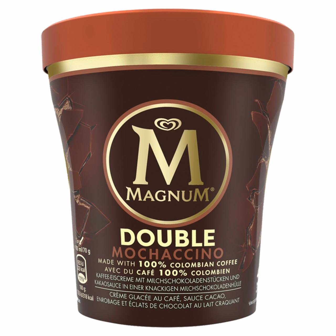 Képek - Magnum poharas jégkrém Dupla Mochaccino 440 ml