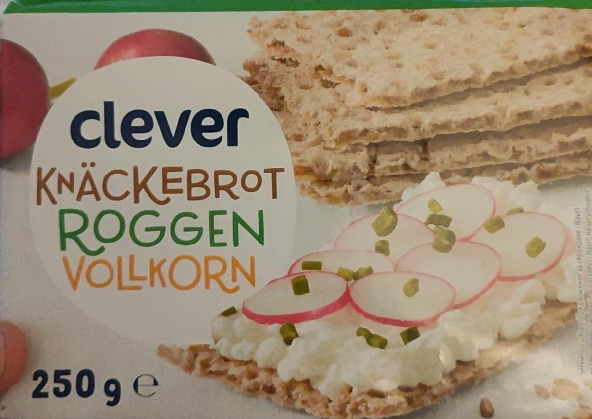 Képek - Knäckebrot roggen-vollkorn Clever