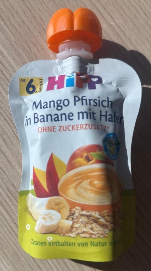 Képek - Mango Pfirsich in banane mit Hafer HIPP