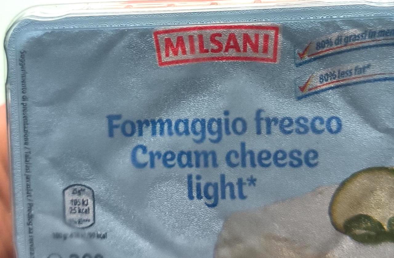 Képek - Cream cheese light Milsani