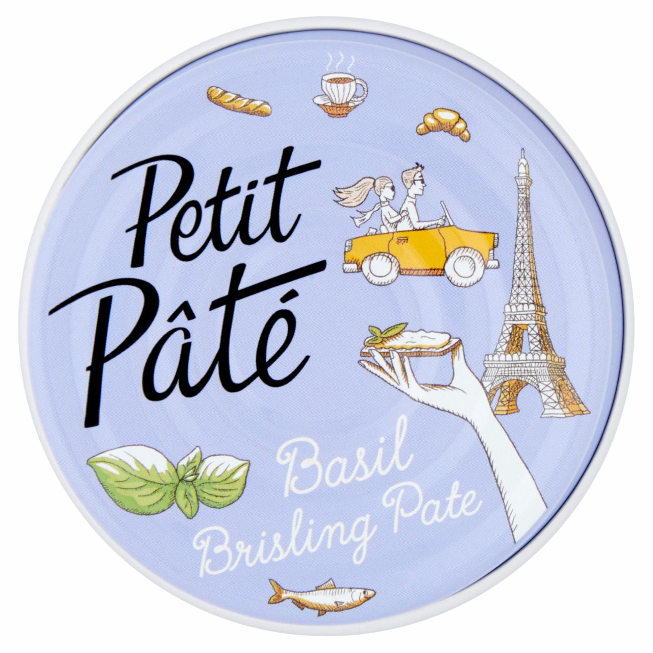Képek - Petit Pâté bazsalikomos brisling szardínia pástétom 100 g