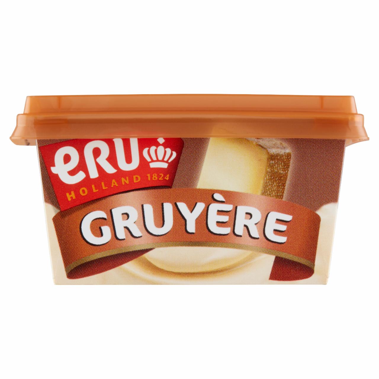 Képek - ERU Gruyère kenhető zsíros ömlesztett sajtkrém svájci Gruyère sajttal 100 g