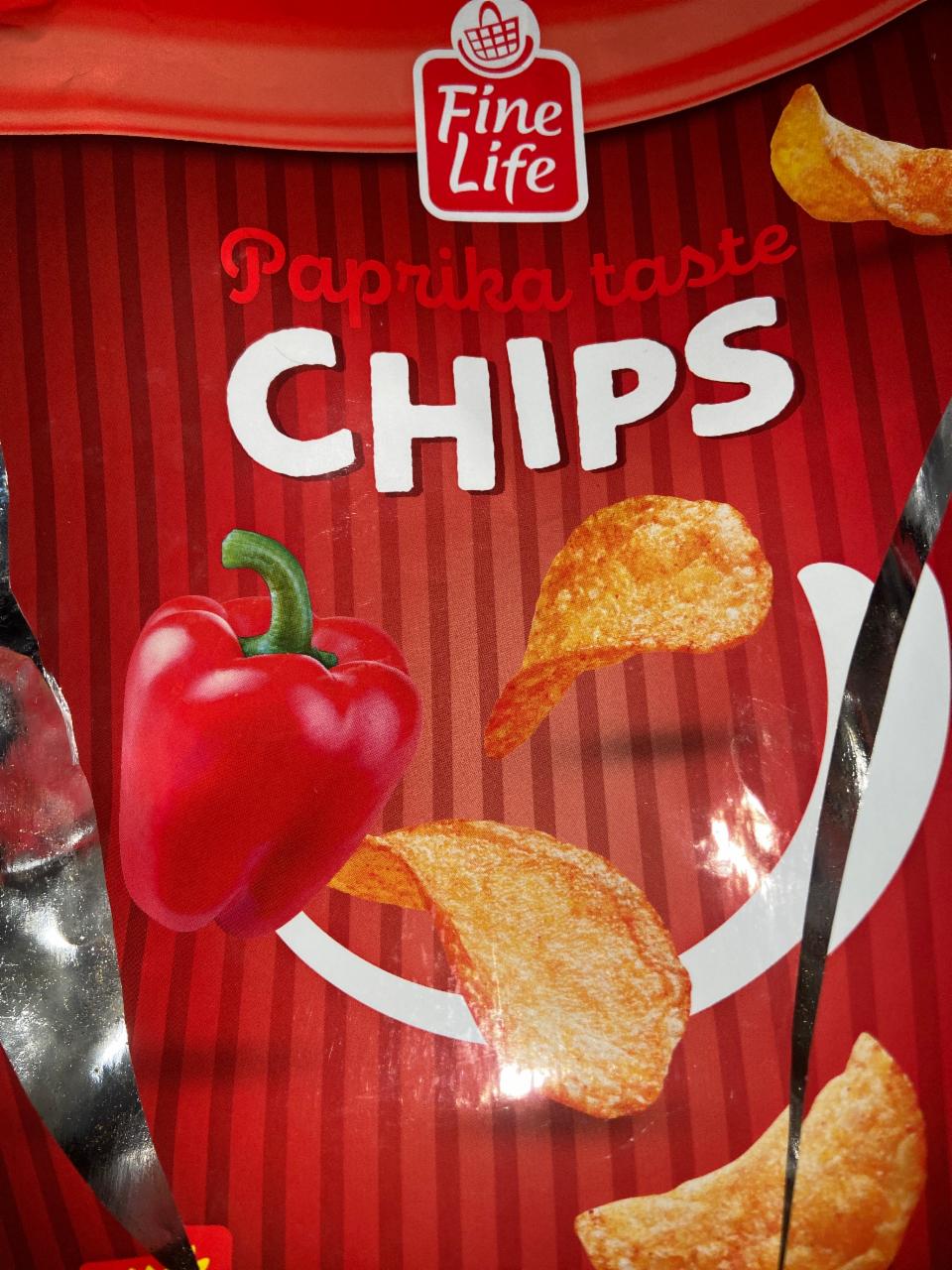 Képek - Paprika taste chips Fine Life