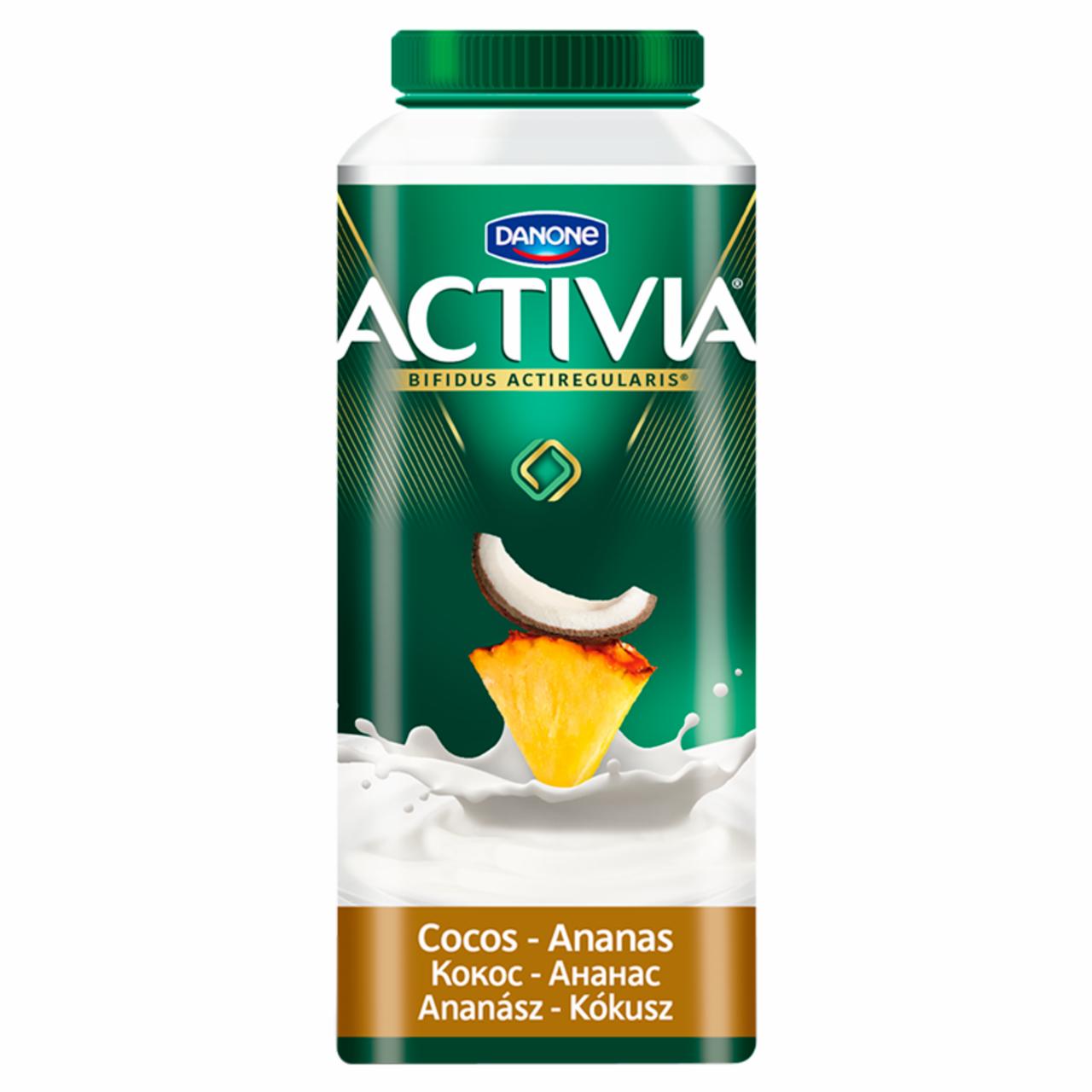 Képek - Danone Activia zsírszegény, élőflórás, ananász-kókuszízű joghurtital 320 g