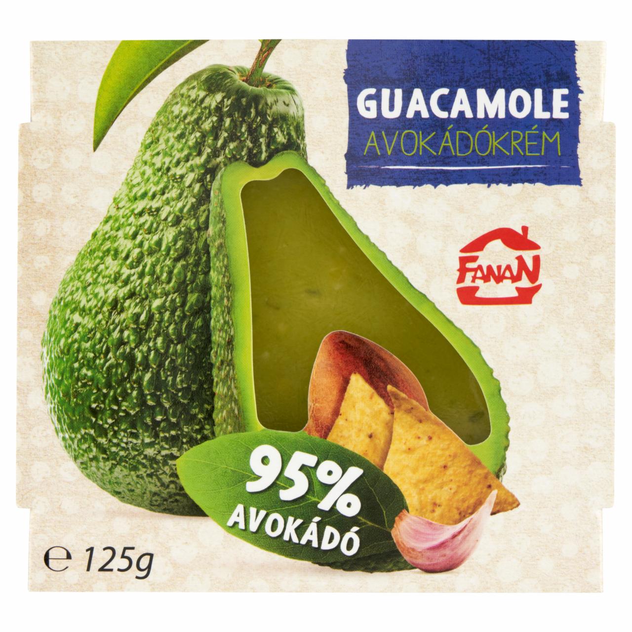 Képek - Fanan Guacamole avokádókrém 125 g