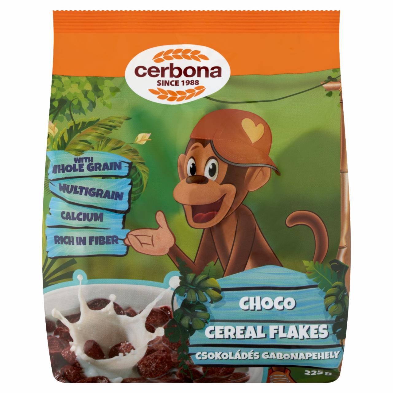 Képek - Cerbona csokoládés gabonapehely 225 g