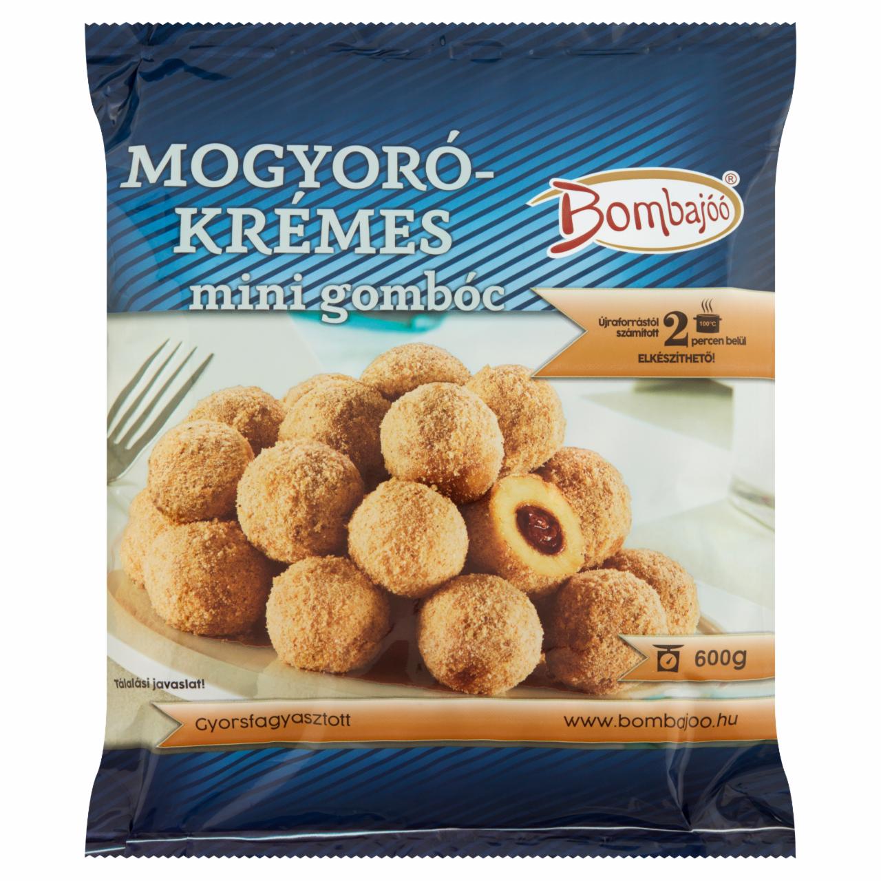 Képek - Bombajóó gyorsfagyasztott mogyorókrémes mini gombóc 600 g