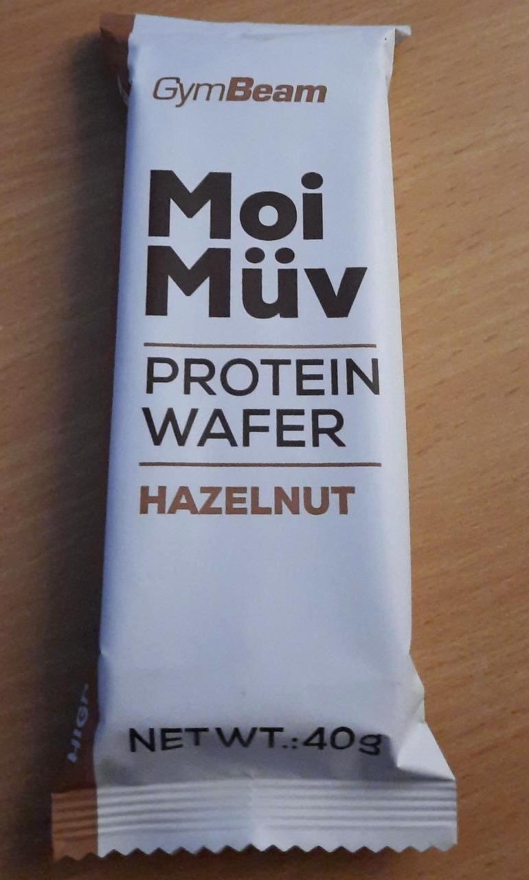 Képek - MoiMüv protein wafer Hazelnut GymBeam