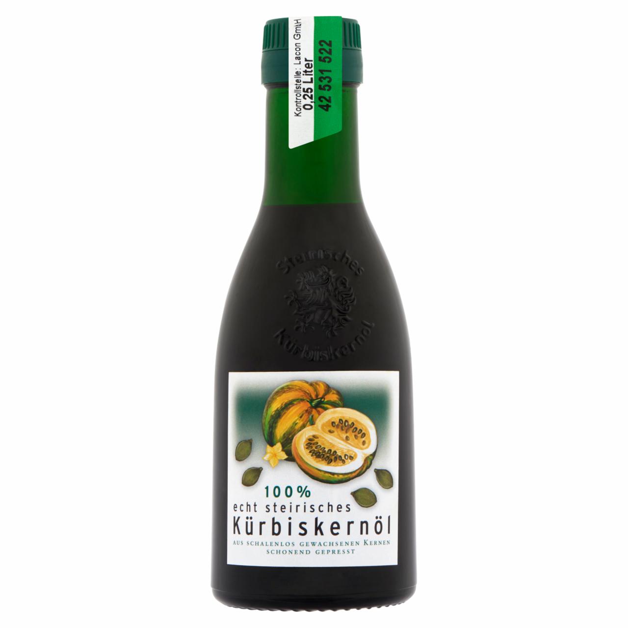 Képek - 100% eredeti stájer tökmagolaj 0,25 l
