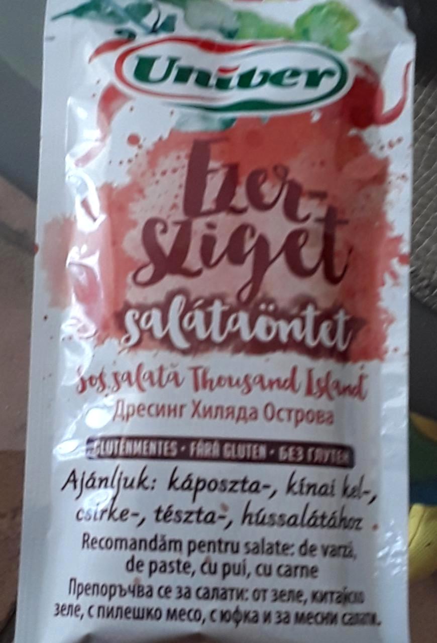 Képek - Univer Ezersziget gluténmentes salátaöntet 50 ml