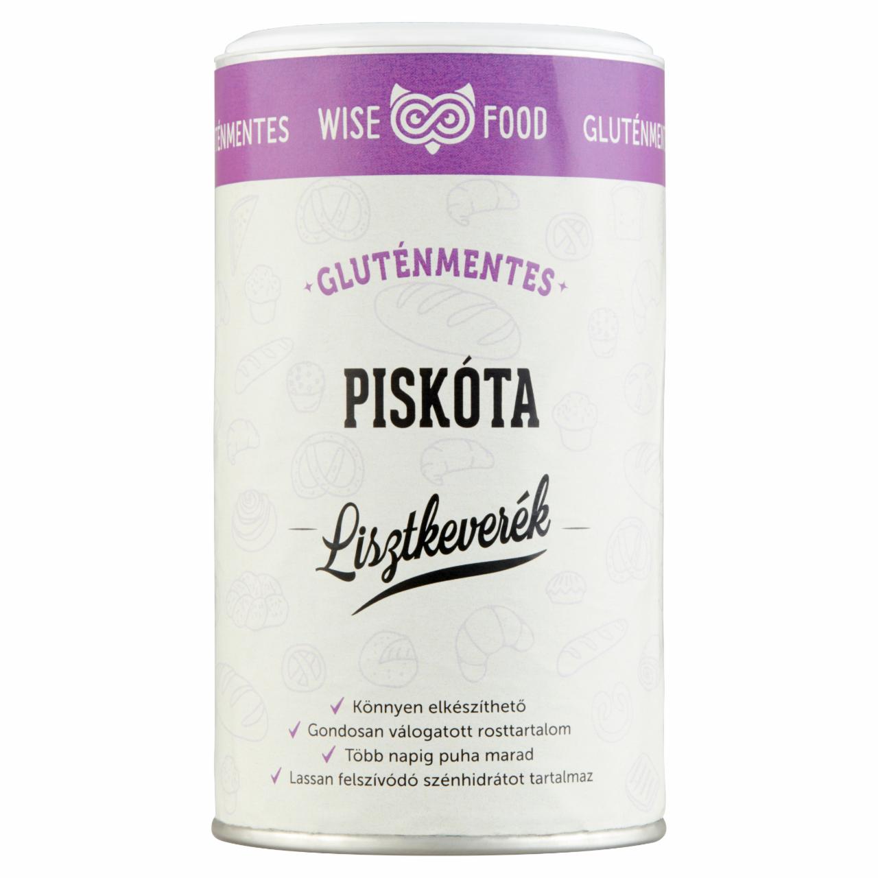 Képek - Wise Food gluténmentes piskóta lisztkeverék 200 g