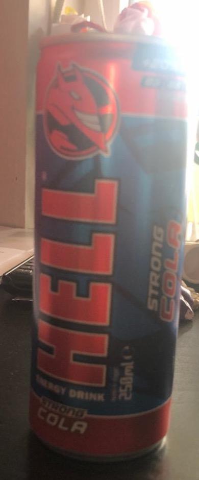 Képek - HELL STRONG Cola szénsavas energiaital 250 ml