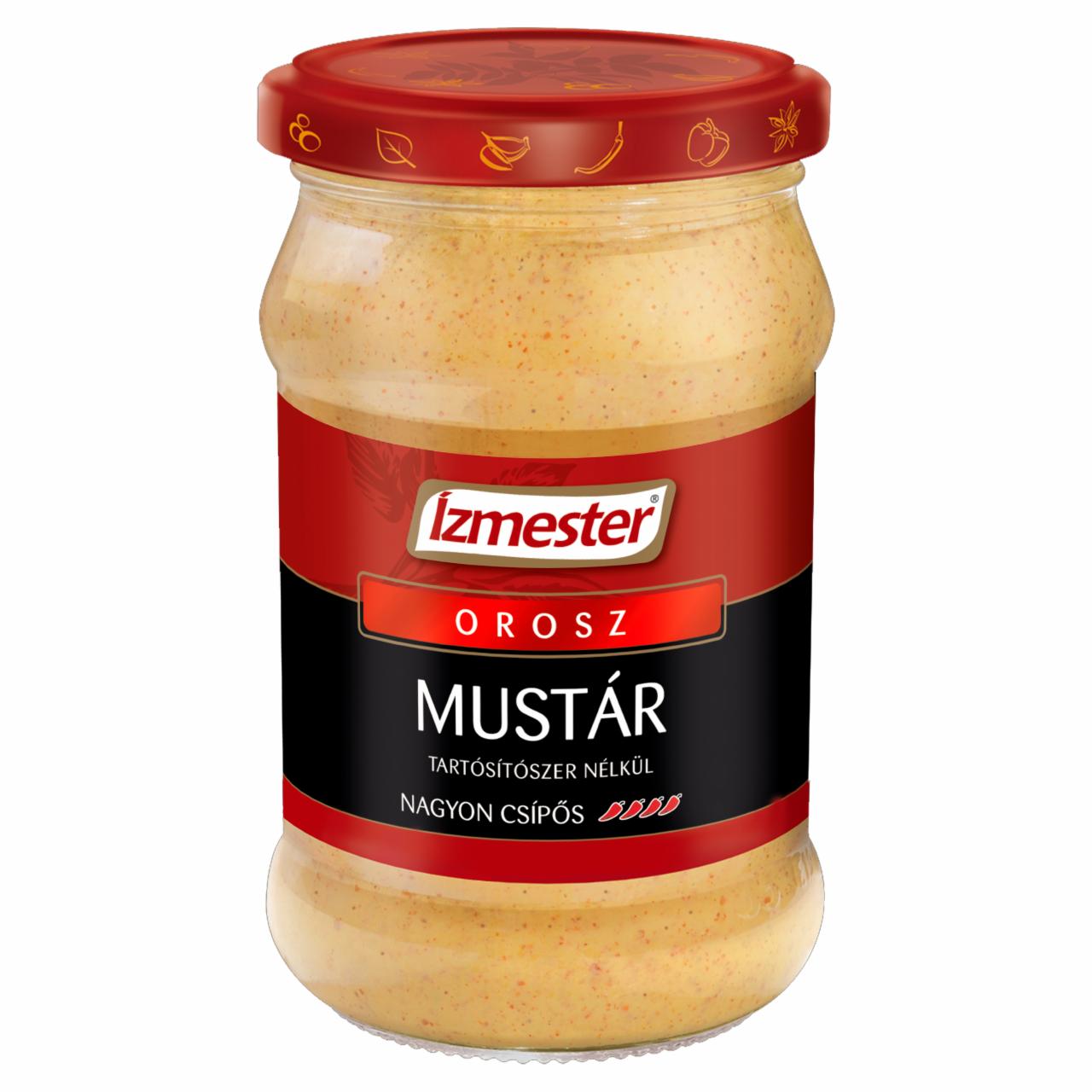 Képek - Ízmester orosz mustár 288 g