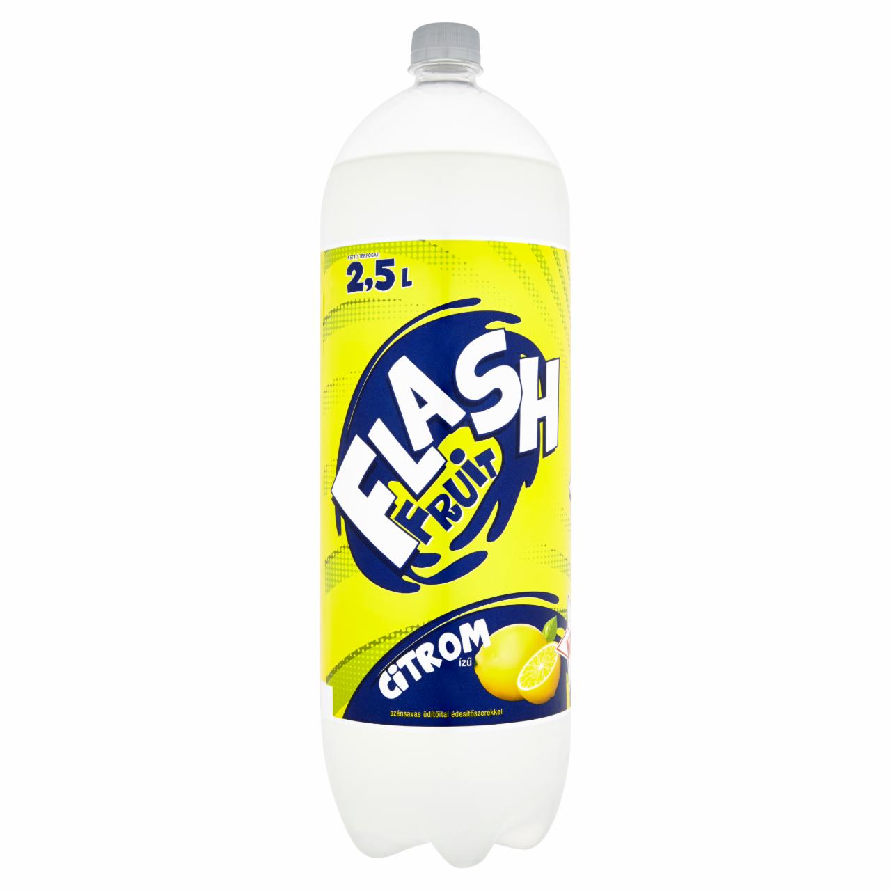 Képek - Flash Fruit citrom ízű üdítőital 2,5 l