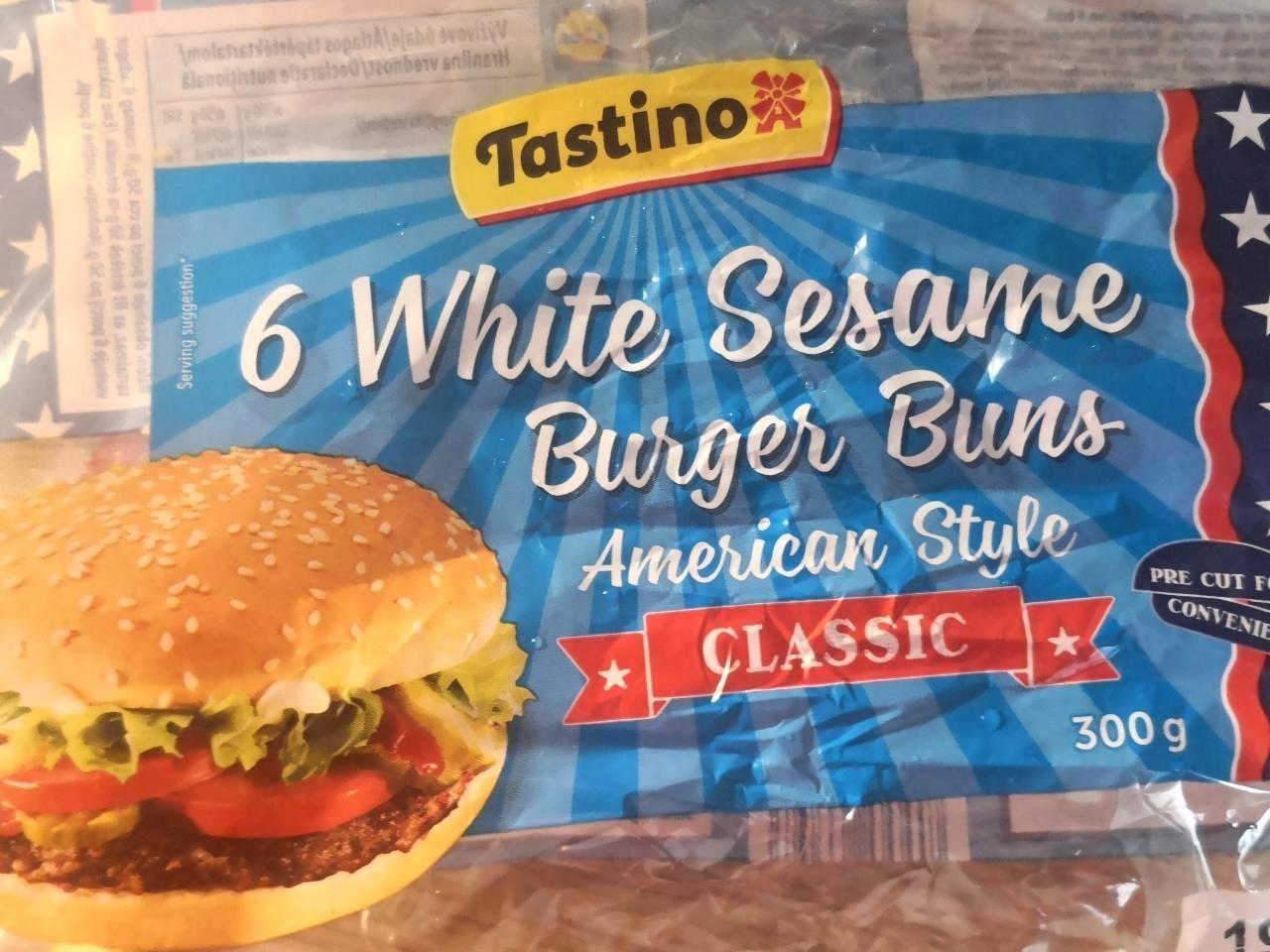 Képek - Szezámos burger zsemle Classic Tastino