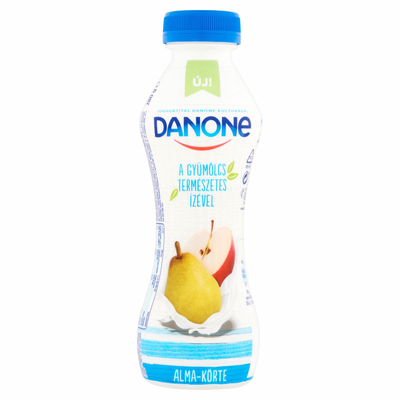 Képek - Danone zsírszegény, élőflórás, almás-körtés joghurtital 280 g