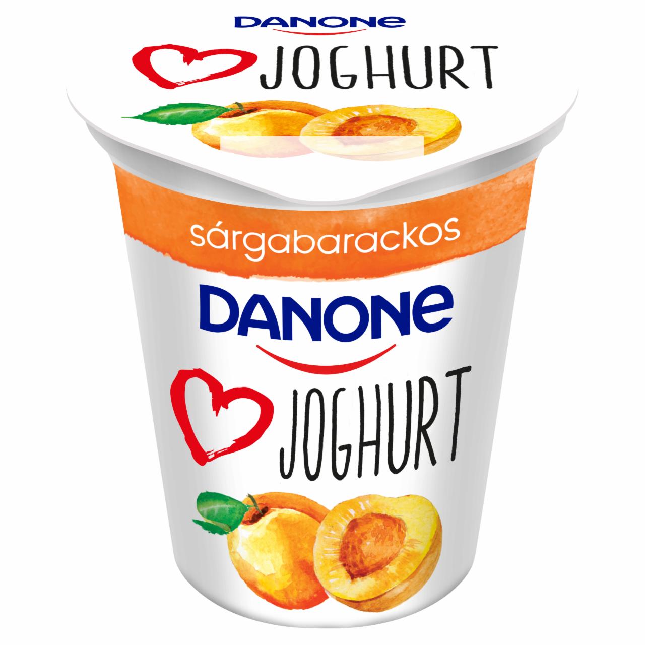 Képek - Danone sárgabarackos joghurt 140 g