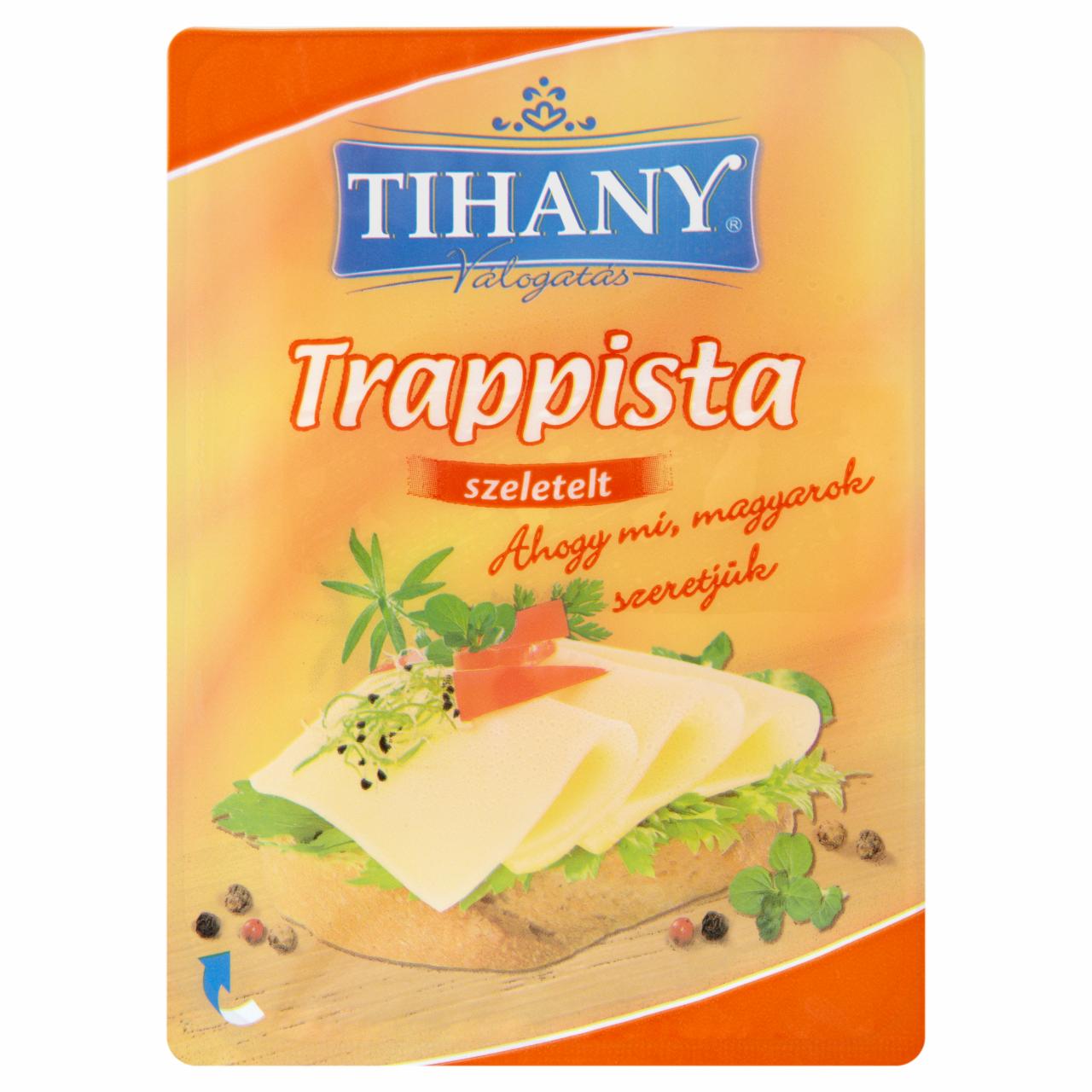 Képek - Tihany Válogatás Trappista szeletelt 125 g