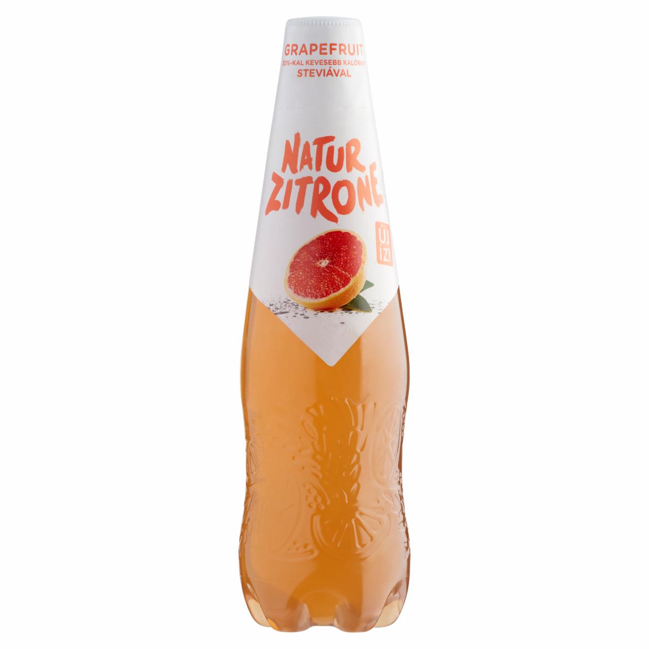 Képek - Natur Zitrone alkoholmentes, grapefruit ízű szénsavas ital steviával 0,5 l PET palack