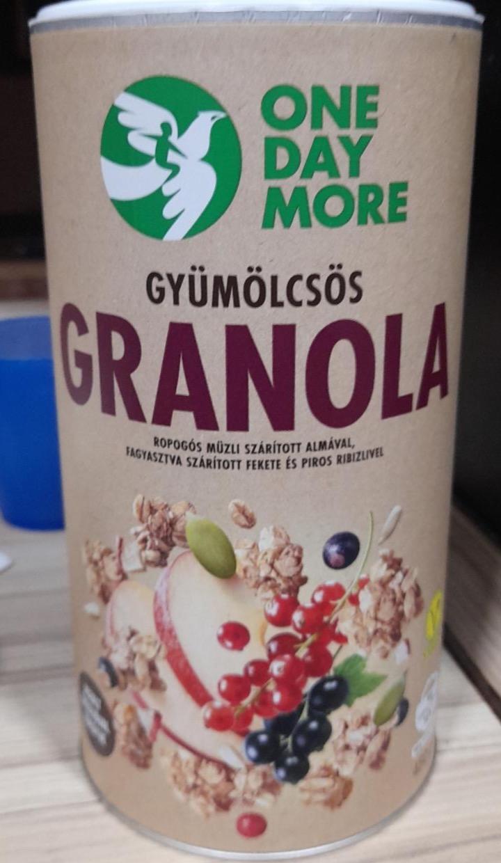 Képek - Gyümölcsös Granola One Day More