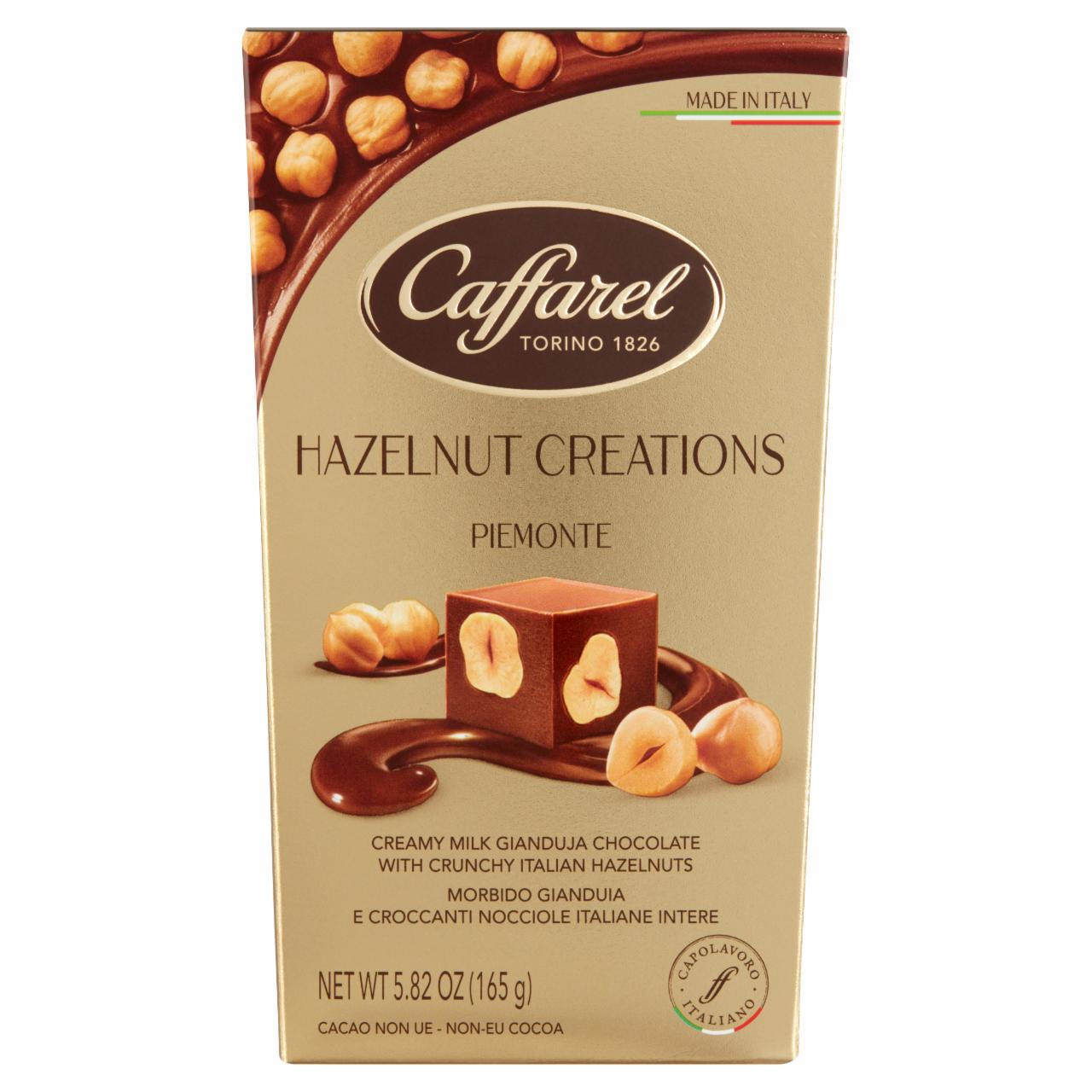 Képek - Caffarel Piemonte gianduja mogyorós tejcsokoládé egész mogyoróval desszert 165 g