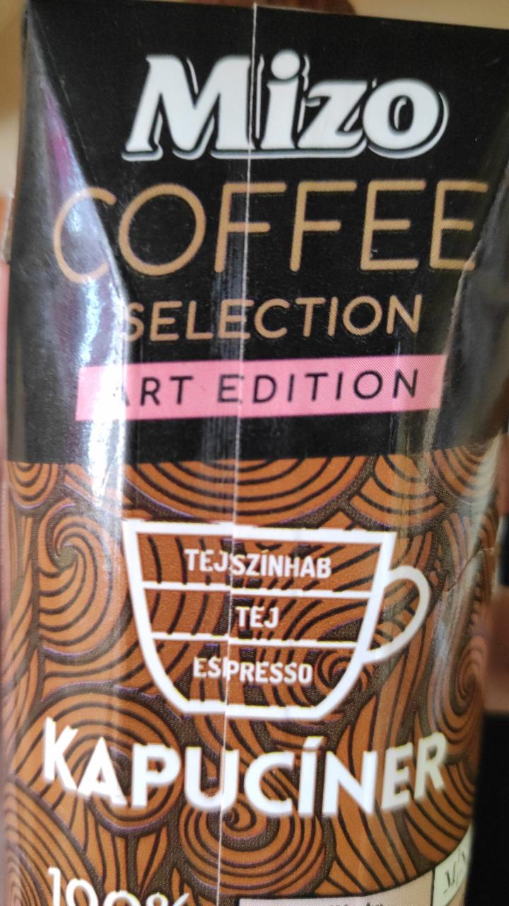 Képek - Mizo Coffee Selection Kapucíner UHT félzsíros kávés tej 330 ml