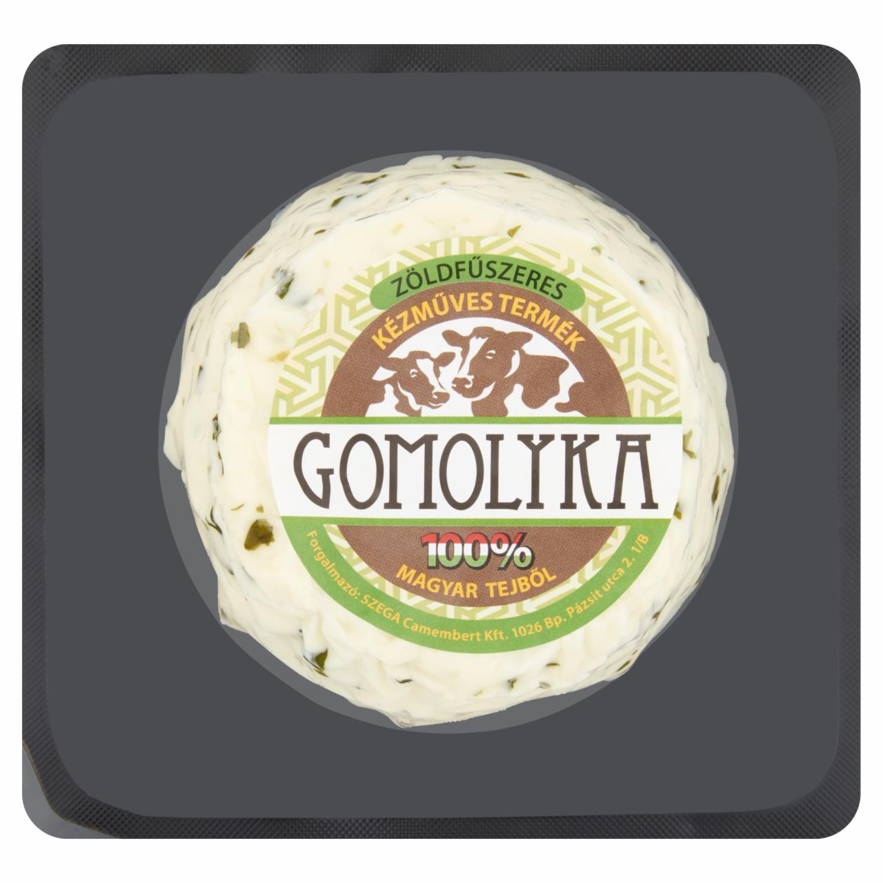 Képek - Gomolyka zöldfűszeres zsíros, friss sajt 200 g