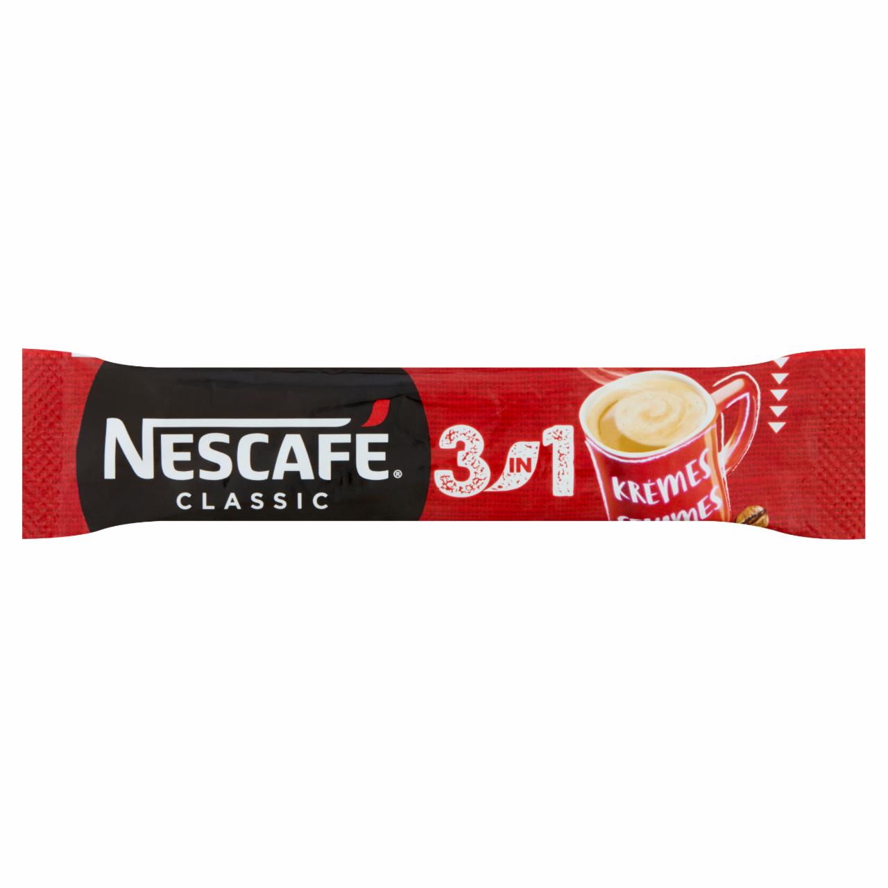 Képek - Nescafé 3in1 Classic azonnal oldódó kávéspecialitás 17 g