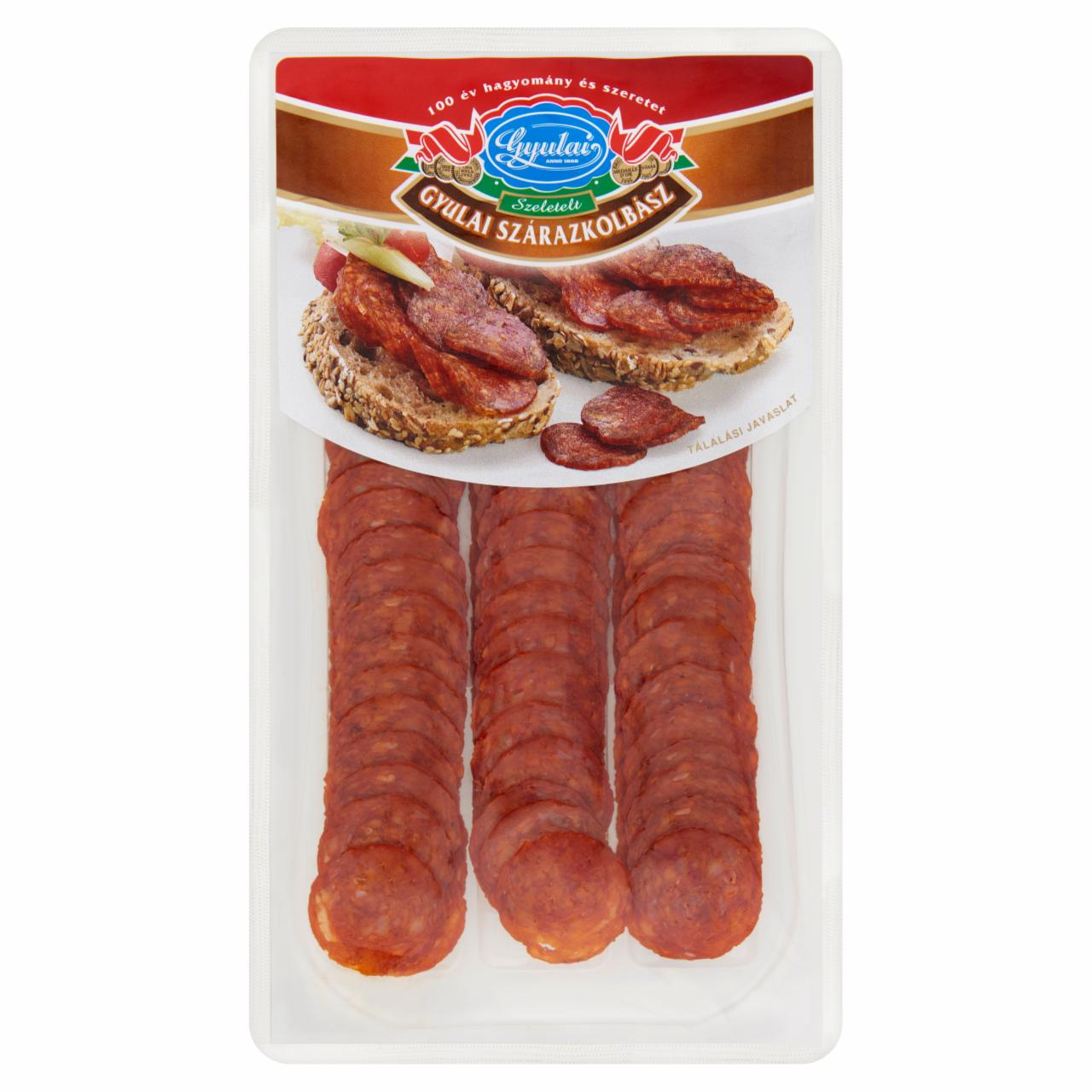 Képek - Gyulai szeletelt szárazkolbász 100 g