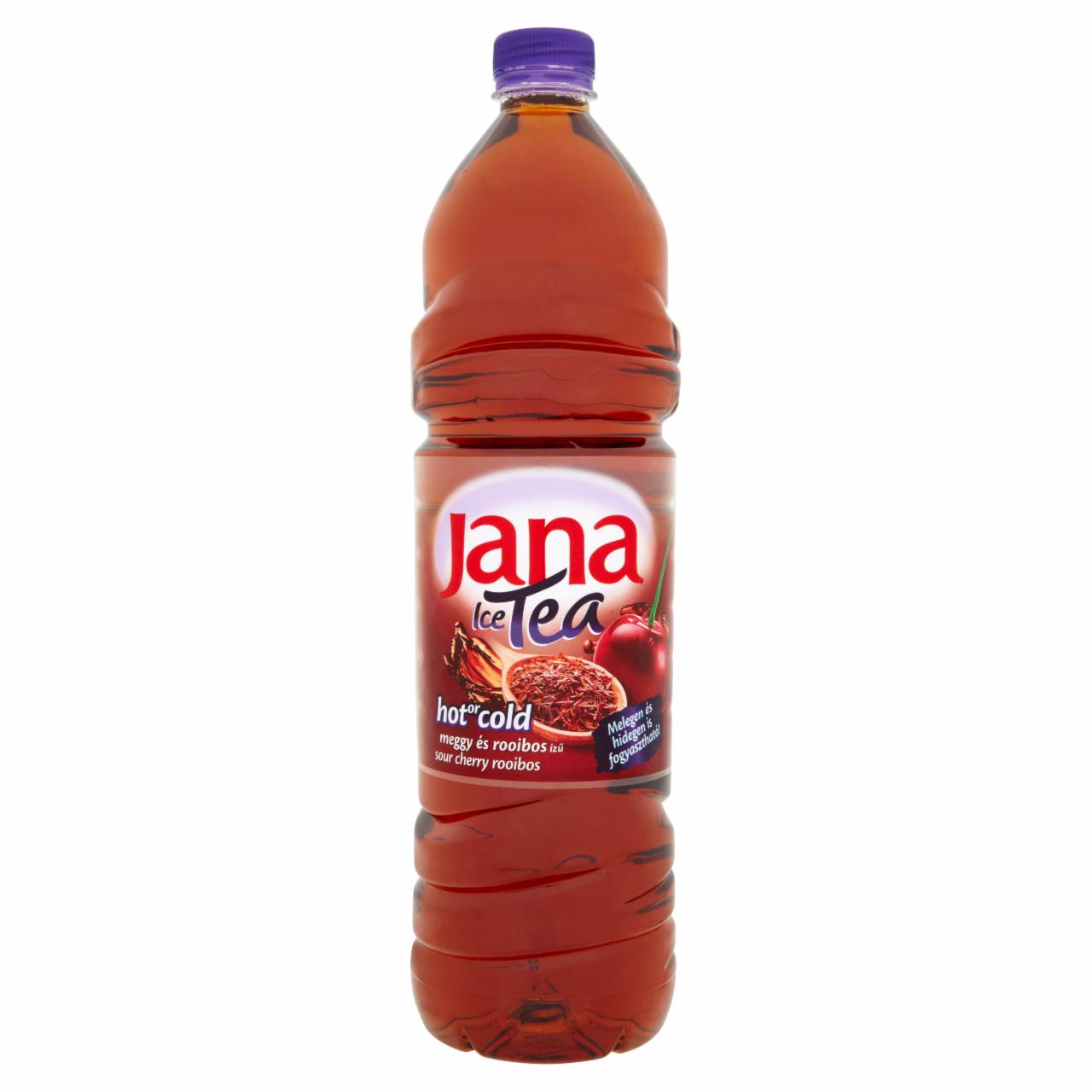 Képek - Jana Ice Tea meggy és rooibos ízű szénsavmentes üdítőital 1,5 l