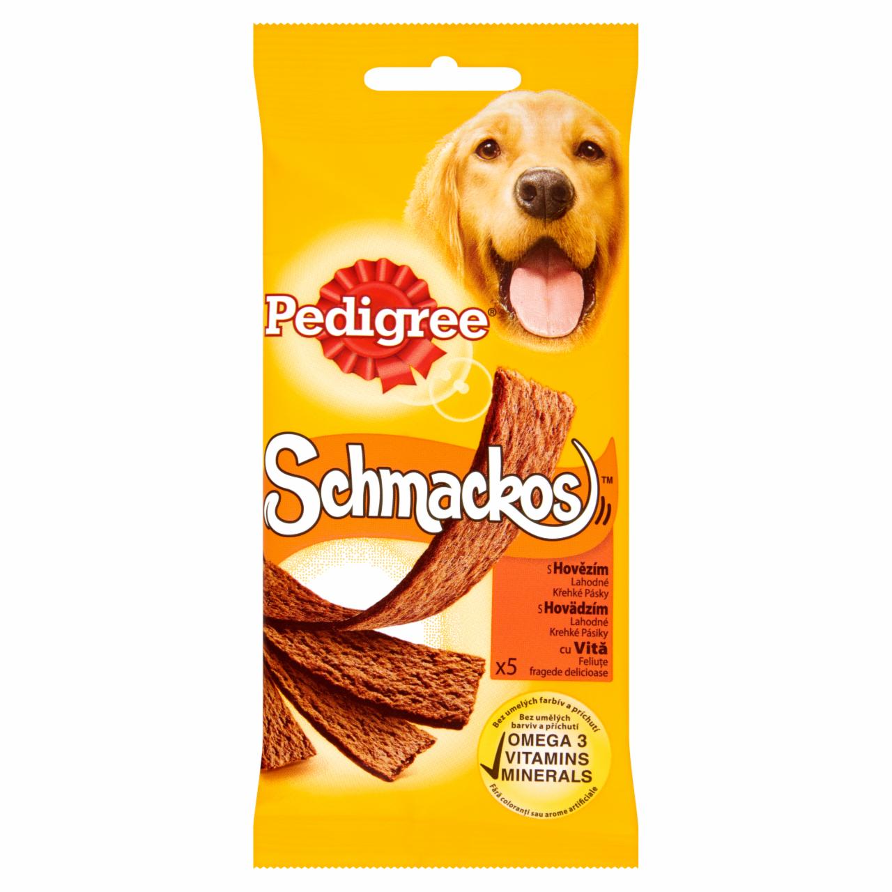 Képek - Pedigree Schmackos jutalomfalat kutyák számára marhával 43 g