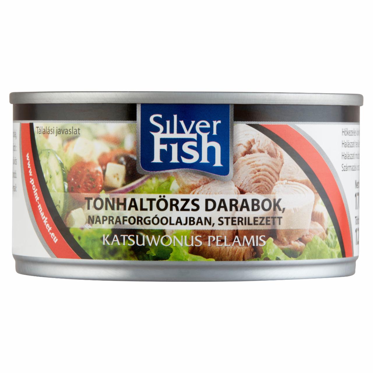 Képek - Silver Fish tonhaltörzs darabok napraforgóolajban 170 g