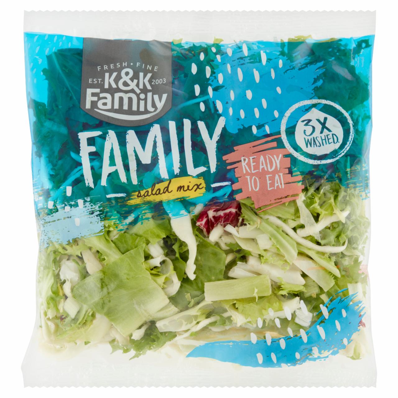 Képek - K&K Family Family friss salátakeverék 200 g