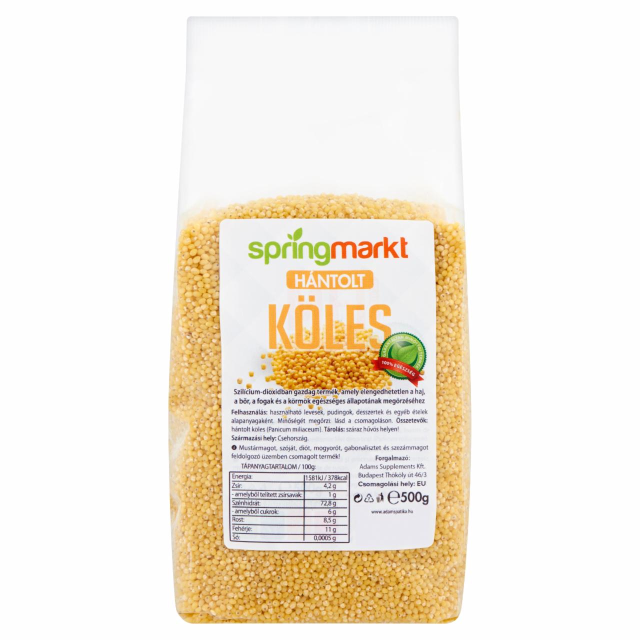 Képek - Springmarkt hántolt köles 500 g