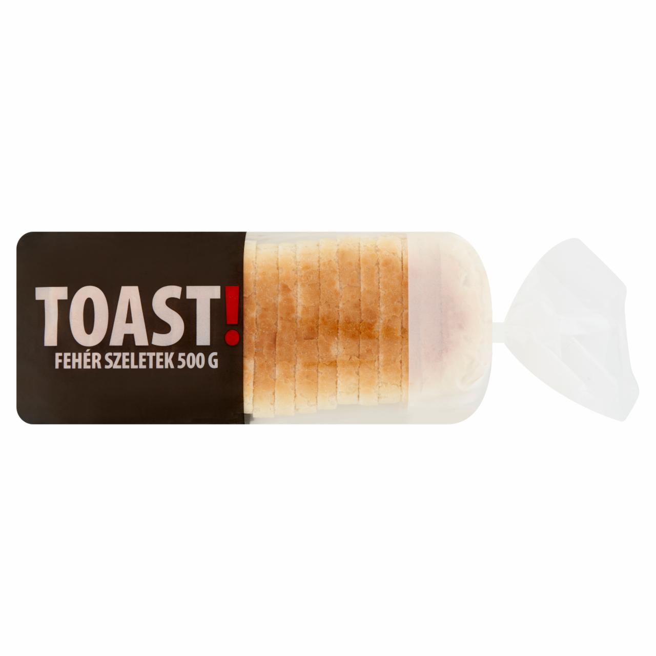 Képek - Toast! fehér szeletek 500 g