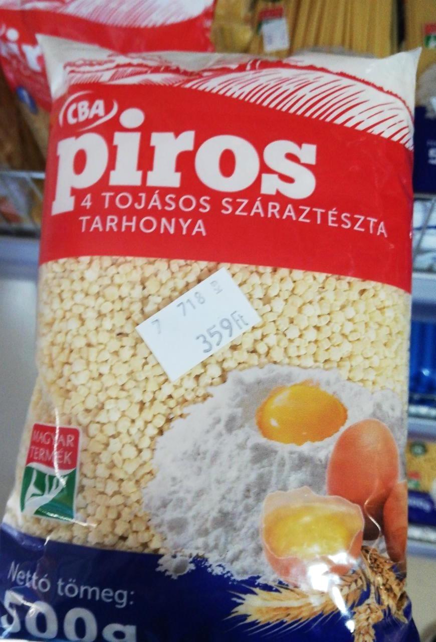 Képek - 4 tojásos száraztészta tarhonya CBA Piros 