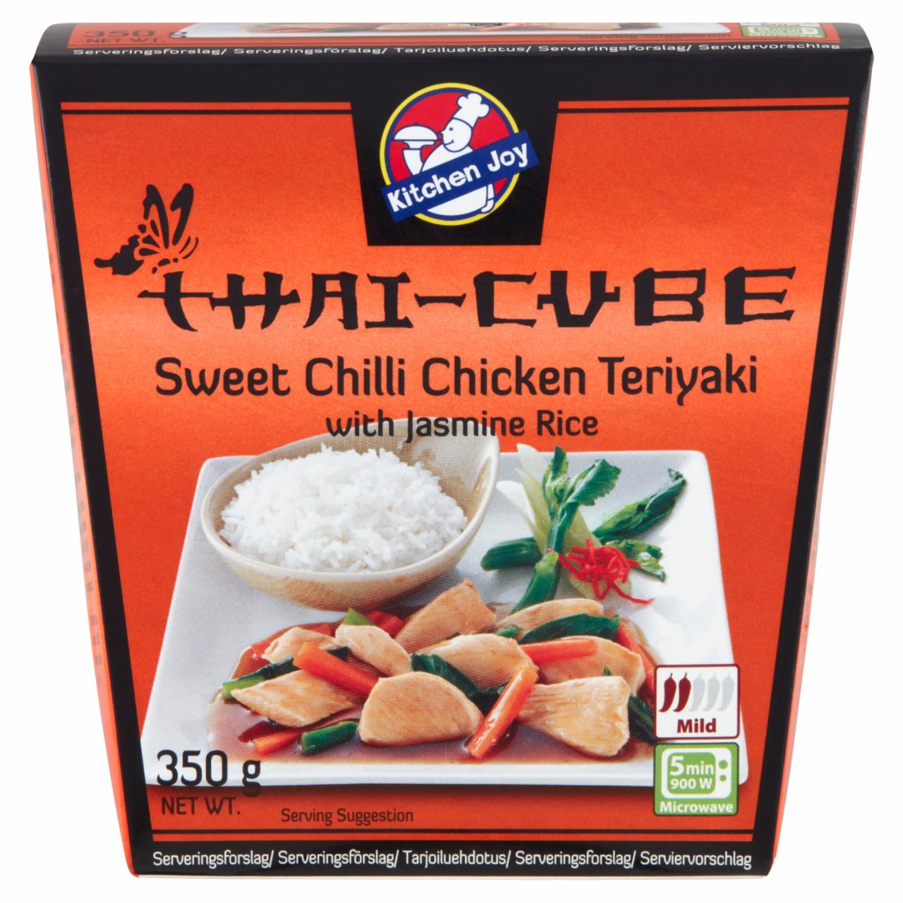 Képek - Kitchen Joy Thai-Cube édes-chilis teriyakis csirke 350 g