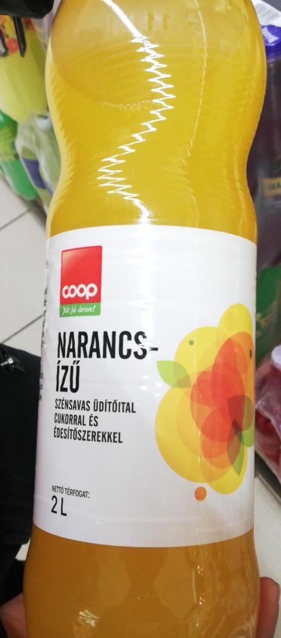 Képek - Narancsízű szénsavas üditőital Coop