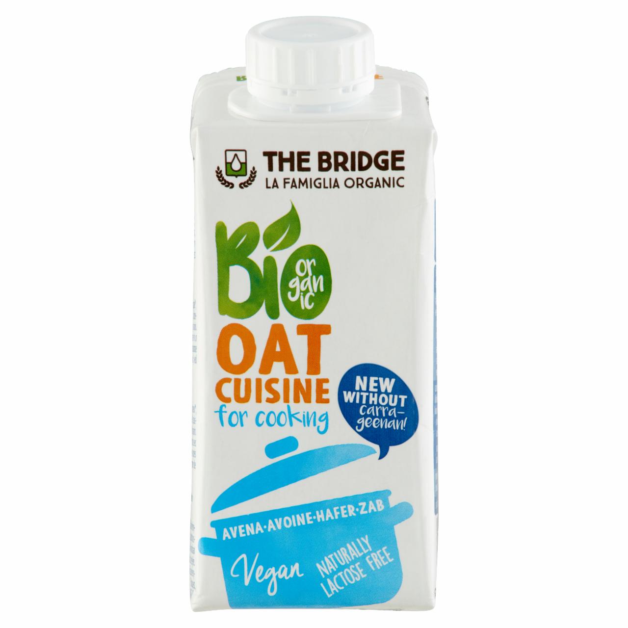 Képek - The Bridge BIO UHT zabkrém főzéshez 200 ml