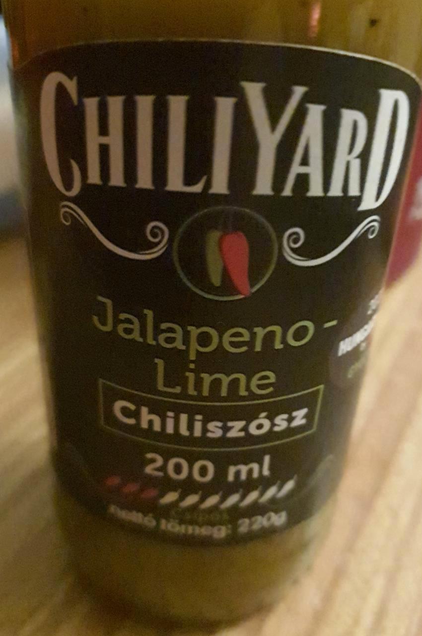 Képek - Jalapeno-Lime chiliszósz ChiliYard