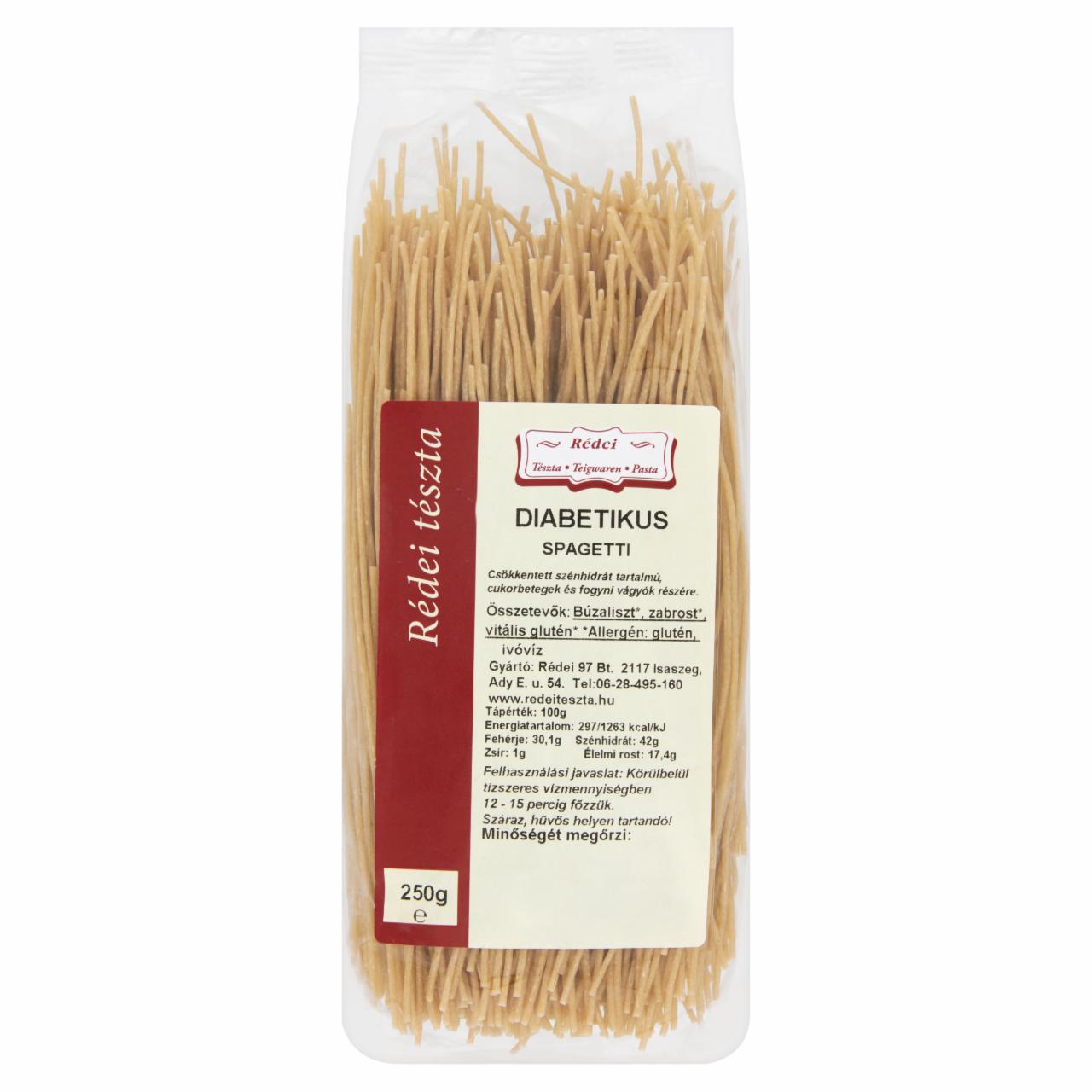 Képek - Rédei diabetikus spagetti tészta 250 g