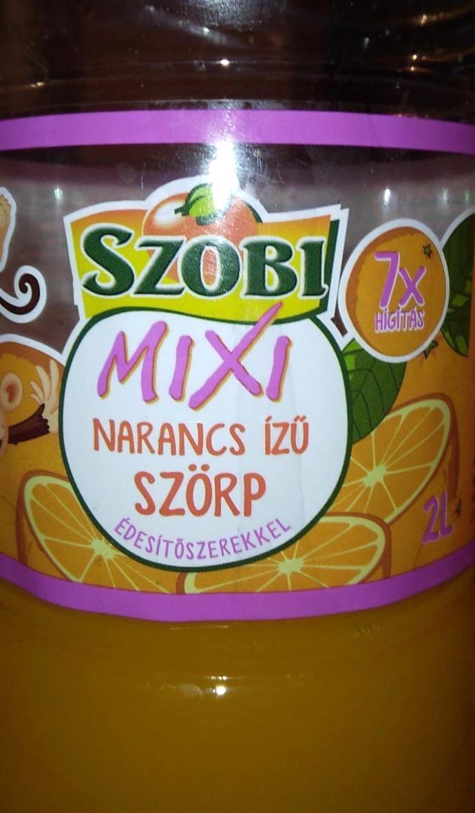 Képek - Szobi Mixi narancs ízű szörp édesítőszerekkel 2 l