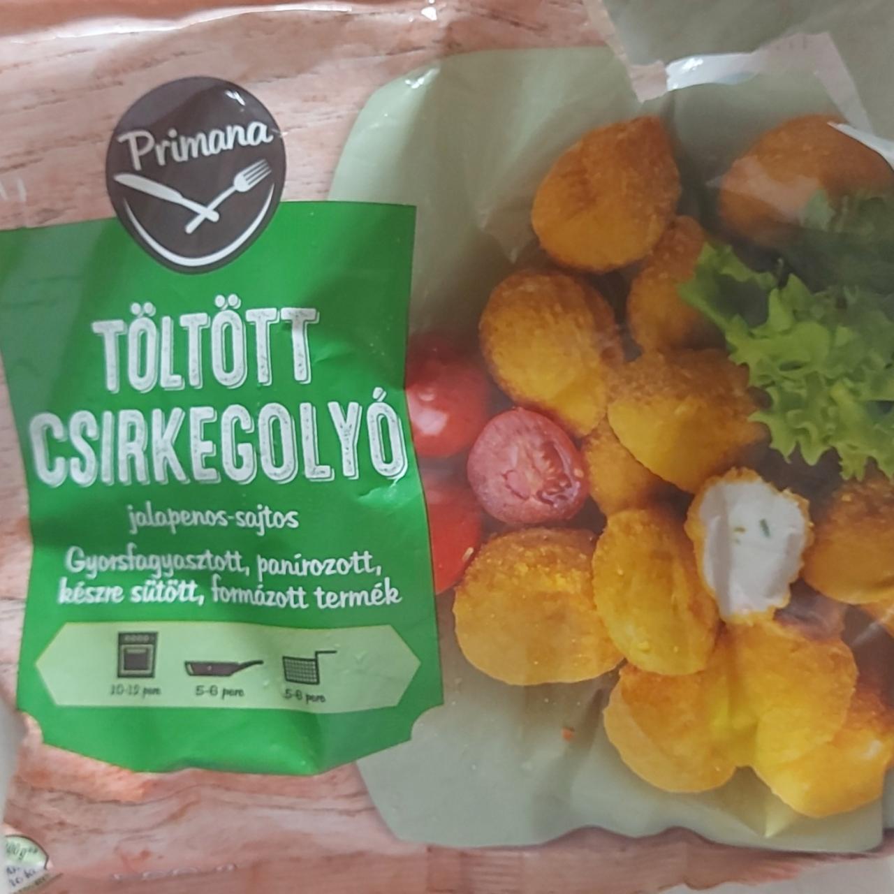 Képek - Töltött csirkegolyó Jalapenos-sajtos Primana